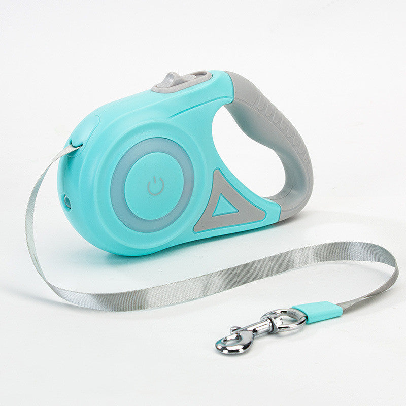 Dog Leash Retractable Leash And Dog Collar Spotlight Automatic Pet Dog Cat Traction Rope For Small Medium Dogs Pet Product Legendary Animal Supply