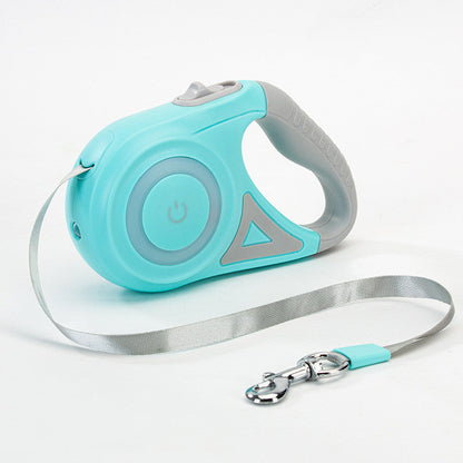 Dog Leash Retractable Leash And Dog Collar Spotlight Automatic Pet Dog Cat Traction Rope For Small Medium Dogs Pet Product Legendary Animal Supply