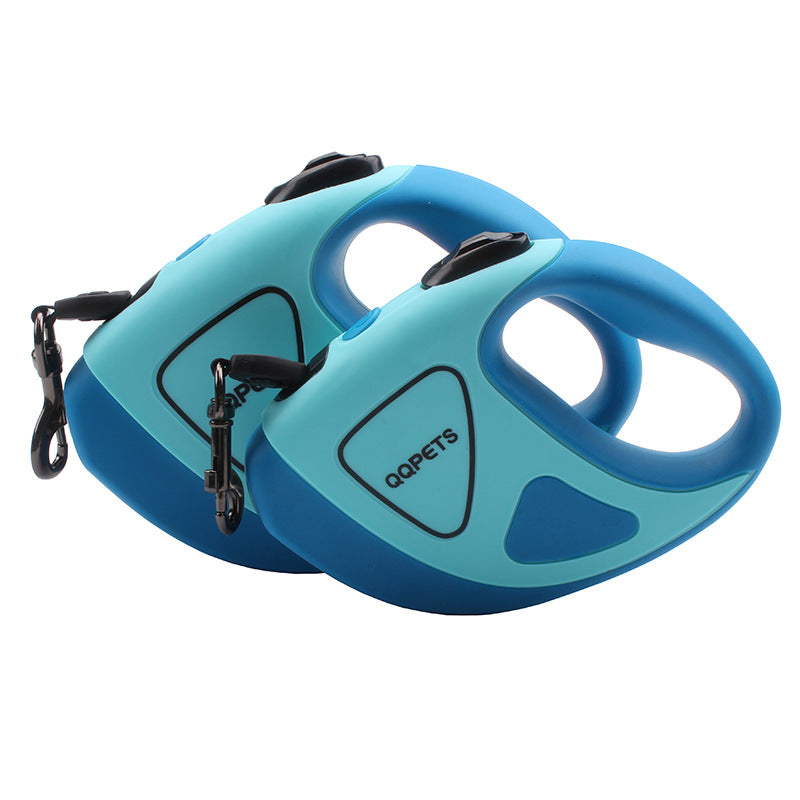 Pet Dog Automatic Retractable Fiber Leash Night Safety LED Shining Automatic Stretching Dog Hand Holding Rope Pet Supplies Legendary Animal Supply