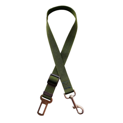 Adjustable Pet Cat Dog Car Seat Belt Pet Seat Vehicle Dog Harness Lead Clip Safety Lever Traction Dog Collars Dogs Accessoires Pets Products Legendary Animal Supply