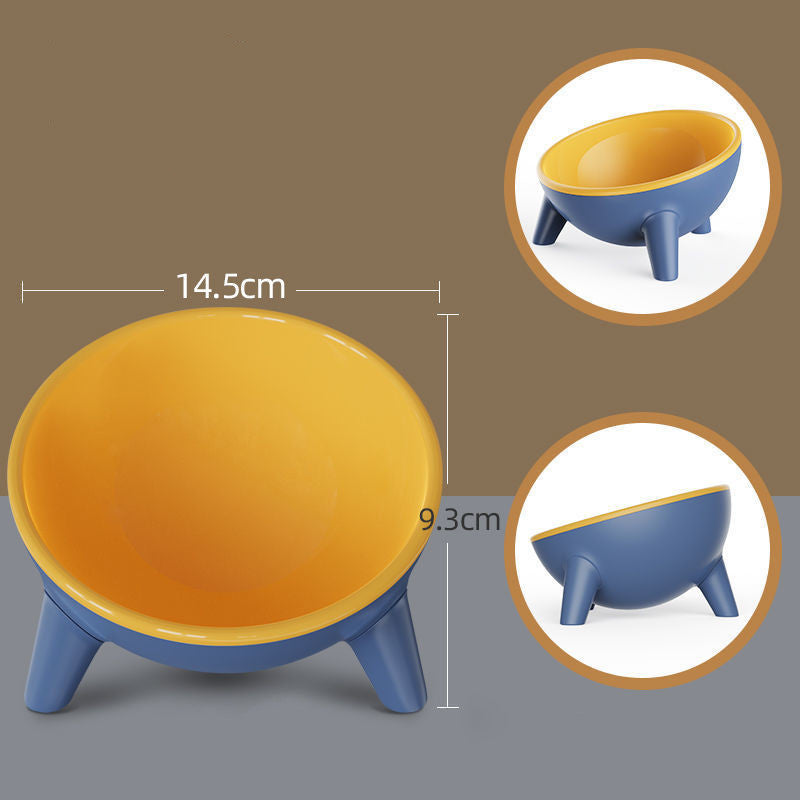 Cat Dog Bowl With Stand Pet Feeding Food Bowls Dogs Bunny Rabbit Nordic Color Feeder Product Supplies Pet Accessories Legendary Animal Supply