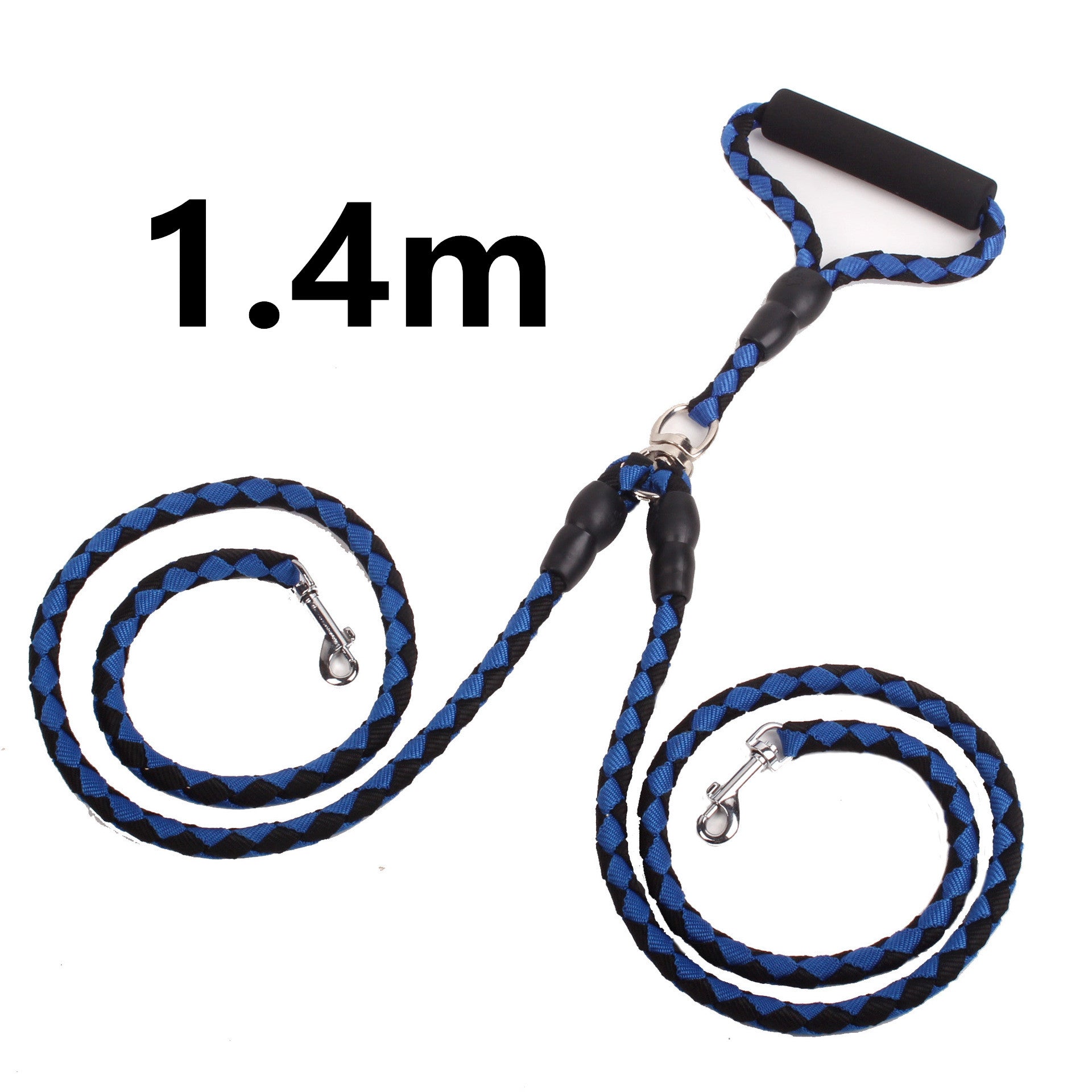 Double-Ended Traction Rope For Walking The Dog Hand-Double-Ended Traction Rope One Plus Two Leash Collar Pet Supplies Dog Collar Legendary Animal Supply