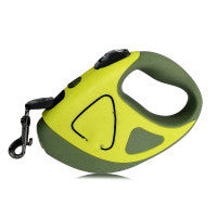 Pet Dog Automatic Retractable Fiber Leash Night Safety LED Shining Automatic Stretching Dog Hand Holding Rope Pet Supplies Legendary Animal Supply