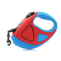 Pet Dog Automatic Retractable Fiber Leash Night Safety LED Shining Automatic Stretching Dog Hand Holding Rope Pet Supplies Legendary Animal Supply