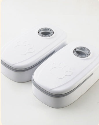 Automatic Pet Feeder Smart Food Dispenser For Cats Dogs Timer Stainless Steel Bowl Auto Dog Cat Pet Feeding Pets Supplies Legendary Animal Supply