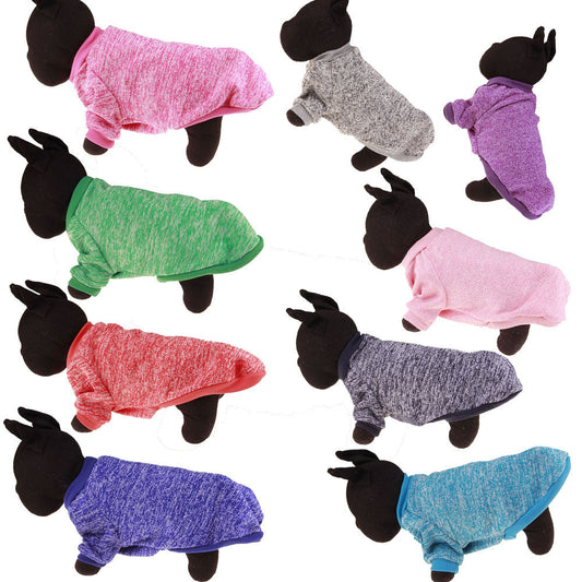 Colorful pet clothes pet two-legged sweater Legendary Animal Supply