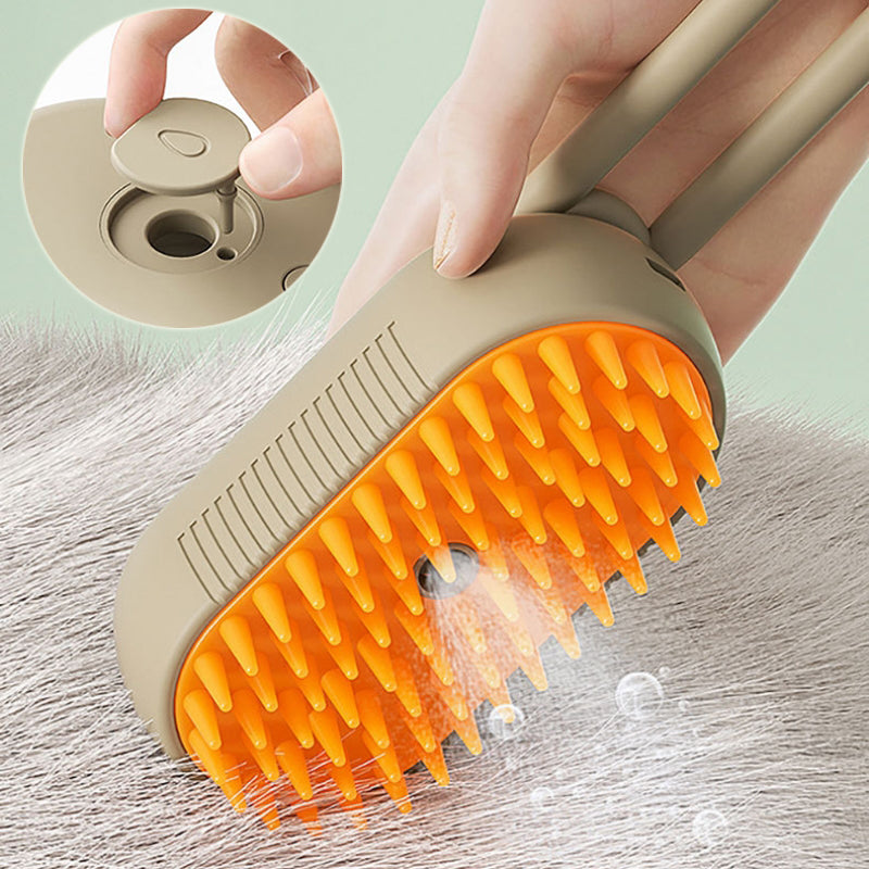 Cat Steam Brush Steamy Dog Brush 3 In 1 Electric Spray Cat Hair Brushes For Massage Pet Grooming Comb Hair Removal Combs Pet Products Legendary Animal Supply
