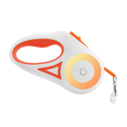 Dog Leash Retractable Leash And Dog Collar Spotlight Automatic Pet Dog Cat Traction Rope For Small Medium Dogs Pet Product Legendary Animal Supply