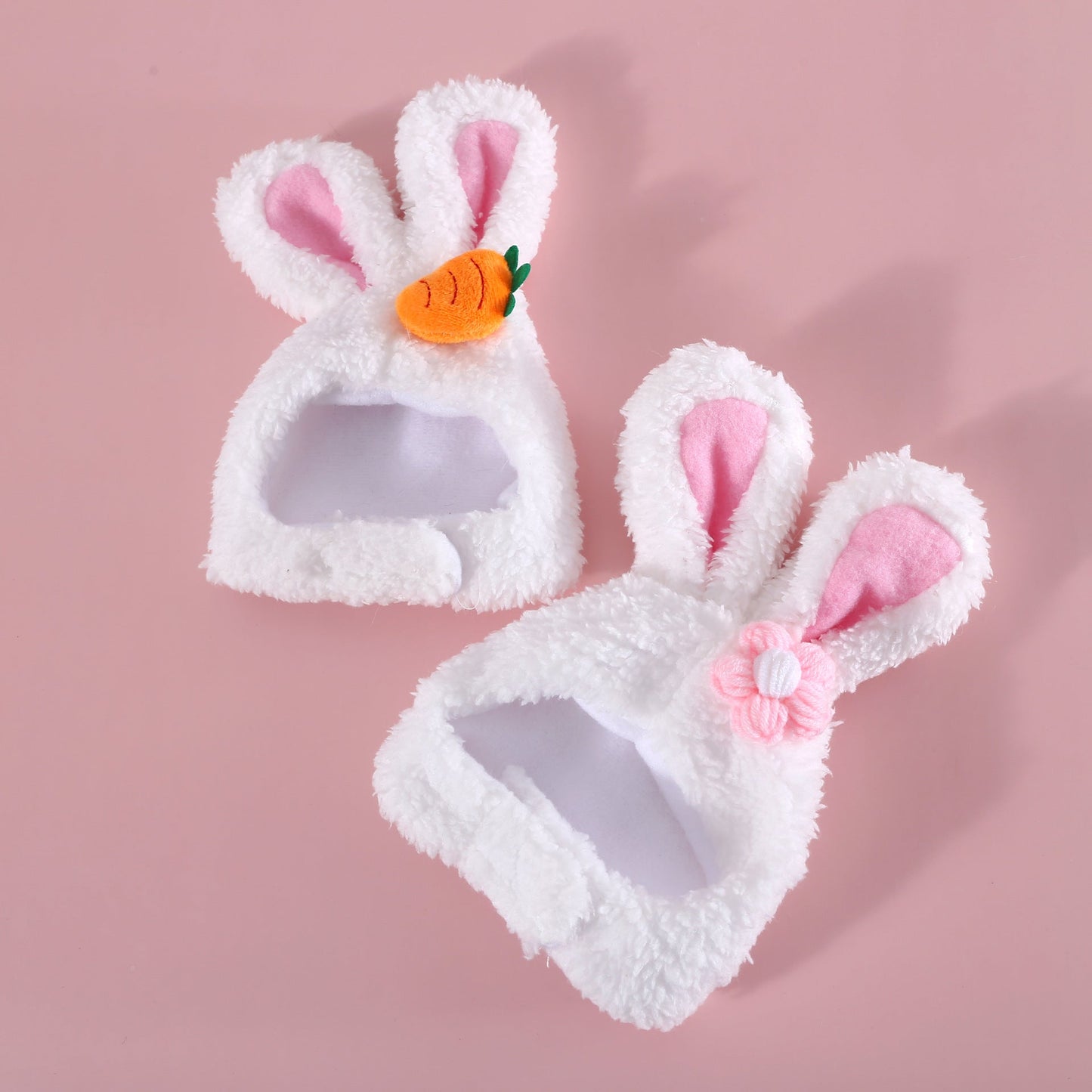 Plush Cartoon Cat Dog Rabbit Ears Cute Easter Decoration Hat Head Cover Pets Products Legendary Animal Supply