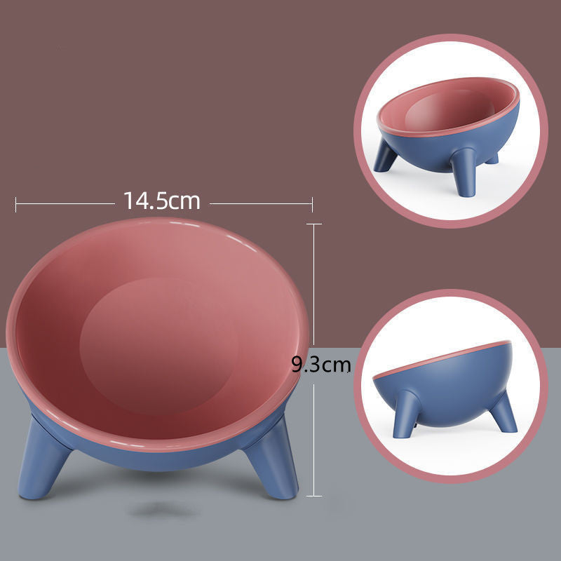 Cat Dog Bowl With Stand Pet Feeding Food Bowls Dogs Bunny Rabbit Nordic Color Feeder Product Supplies Pet Accessories Legendary Animal Supply
