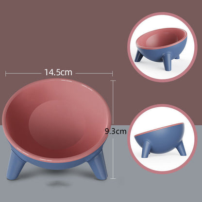 Cat Dog Bowl With Stand Pet Feeding Food Bowls Dogs Bunny Rabbit Nordic Color Feeder Product Supplies Pet Accessories Legendary Animal Supply