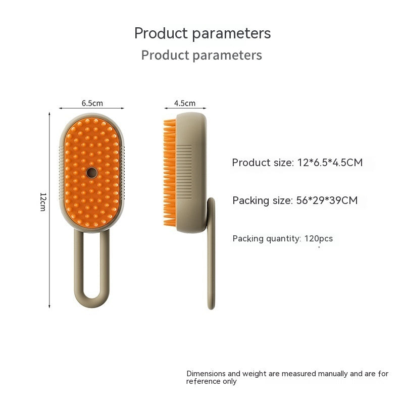 Cat Steam Brush Steamy Dog Brush 3 In 1 Electric Spray Cat Hair Brushes For Massage Pet Grooming Comb Hair Removal Combs Pet Products Legendary Animal Supply