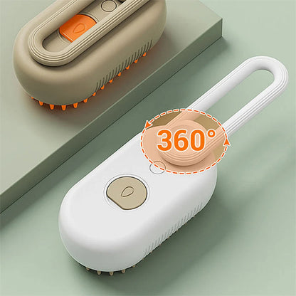 Cat Steam Brush Steamy Dog Brush 3 In 1 Electric Spray Cat Hair Brushes For Massage Pet Grooming Comb Hair Removal Combs Pet Products Legendary Animal Supply