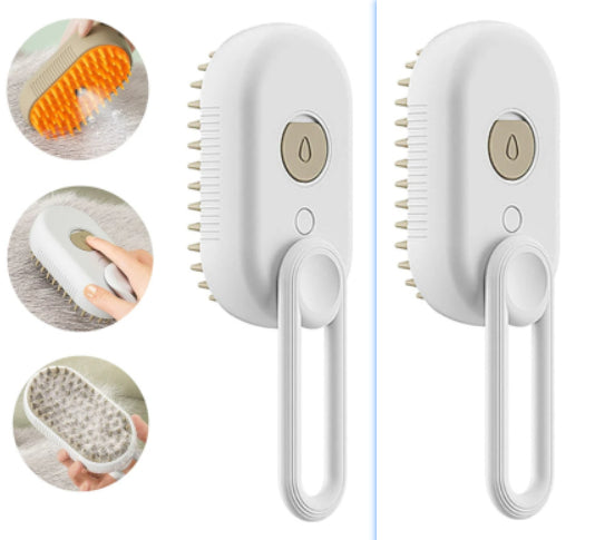 Cat Steam Brush Steamy Dog Brush 3 In 1 Electric Spray Cat Hair Brushes For Massage Pet Grooming Comb Hair Removal Combs Pet Products Legendary Animal Supply