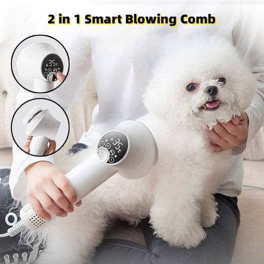 Smart Pet Hair Dryer Dog Golden Retriever Cat Grooming Hairdressing Blow & Comb Silent No Harm Pet Cleaning Supplies Pet Products Legendary Animal Supply