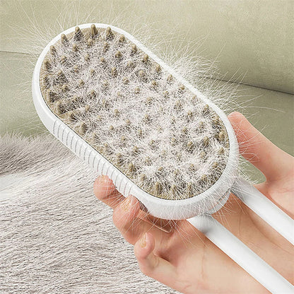 Cat Steam Brush Steamy Dog Brush 3 In 1 Electric Spray Cat Hair Brushes For Massage Pet Grooming Comb Hair Removal Combs Pet Products Legendary Animal Supply
