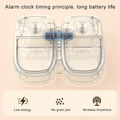 Automatic Pet Feeder Smart Food Dispenser For Cats Dogs Timer Stainless Steel Bowl Auto Dog Cat Pet Feeding Pets Supplies Legendary Animal Supply